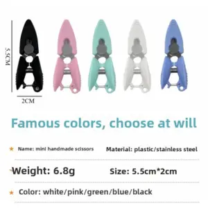 Mini Stainless Steel Pocket Scissors Set — 5 Colors 15 S7c8075990391433d8b49ba28a247752et