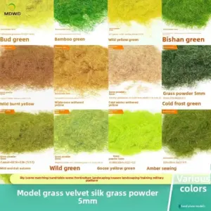 Vibrant 5mm Flock Plant Grass Powder Set 11 S7c879c438d0347a4839cd5c10924abf2P