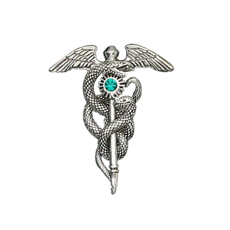 Vintage Snake Brooch with Wings 7 Vintage Snake Brooch with Wings - Image 7