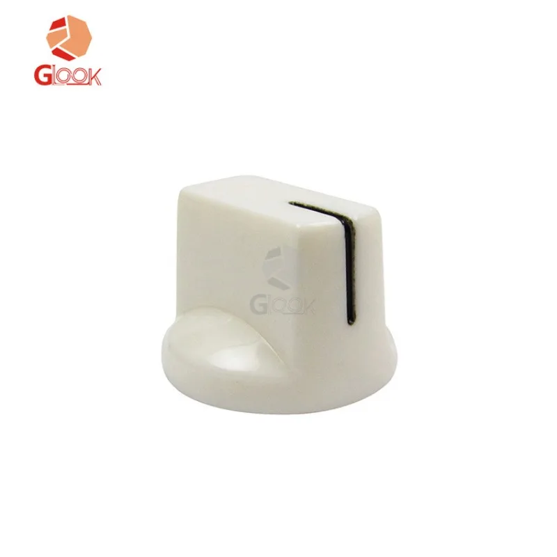 Flat Head Guitar Knobs Set for 6mm Potentiometers 4 Flat Head Guitar Knobs Set for 6mm Potentiometers - Image 4