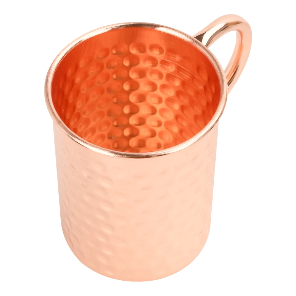 Elegant 450ml Copper Moscow Mule Mug with Stainless Steel Inside 5 Elegant 450ml Copper Moscow Mule Mug with Stainless Steel Inside - Image 5
