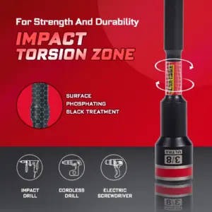 Impact Nut Driver Set for Precision Work 12 S7d506d45ff26448c9b24f0452306c044k