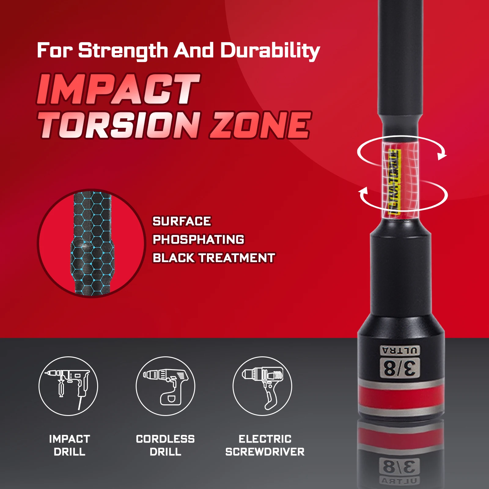 Impact Nut Driver Set for Precision Work 3 Impact Nut Driver Set for Precision Work - Image 3