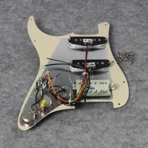 Prewired SSH Guitar Pickguard with Alnico 5 11 S7d53e2cdab224f73af771d8cb3194e29g