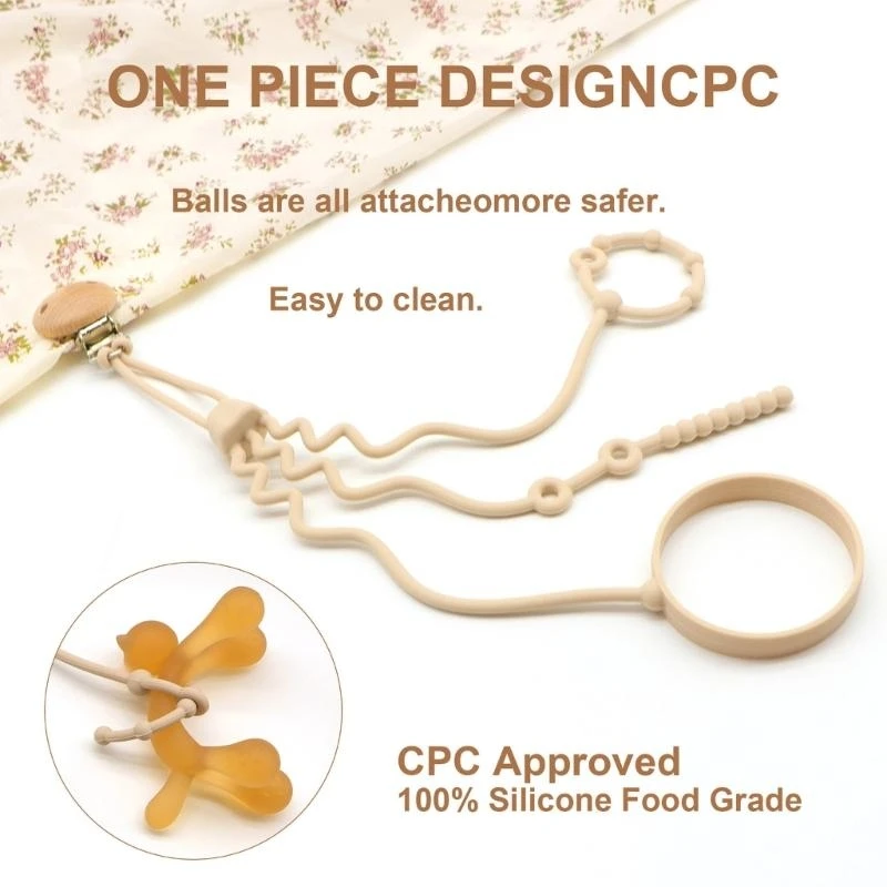 Silicone Baby Safety Straps for Infants 3 Silicone Baby Safety Straps for Infants - Image 3