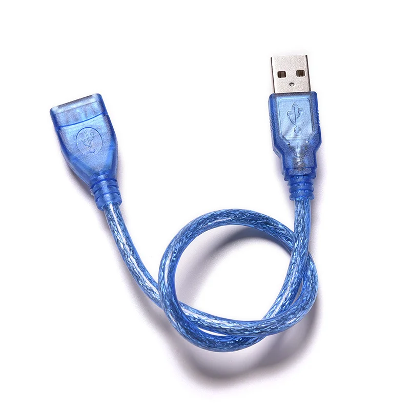 Blue USB 2.0 Extension Cable 30cm 3 Blue USB 2.0 Extension Cable 30cm - Image 3