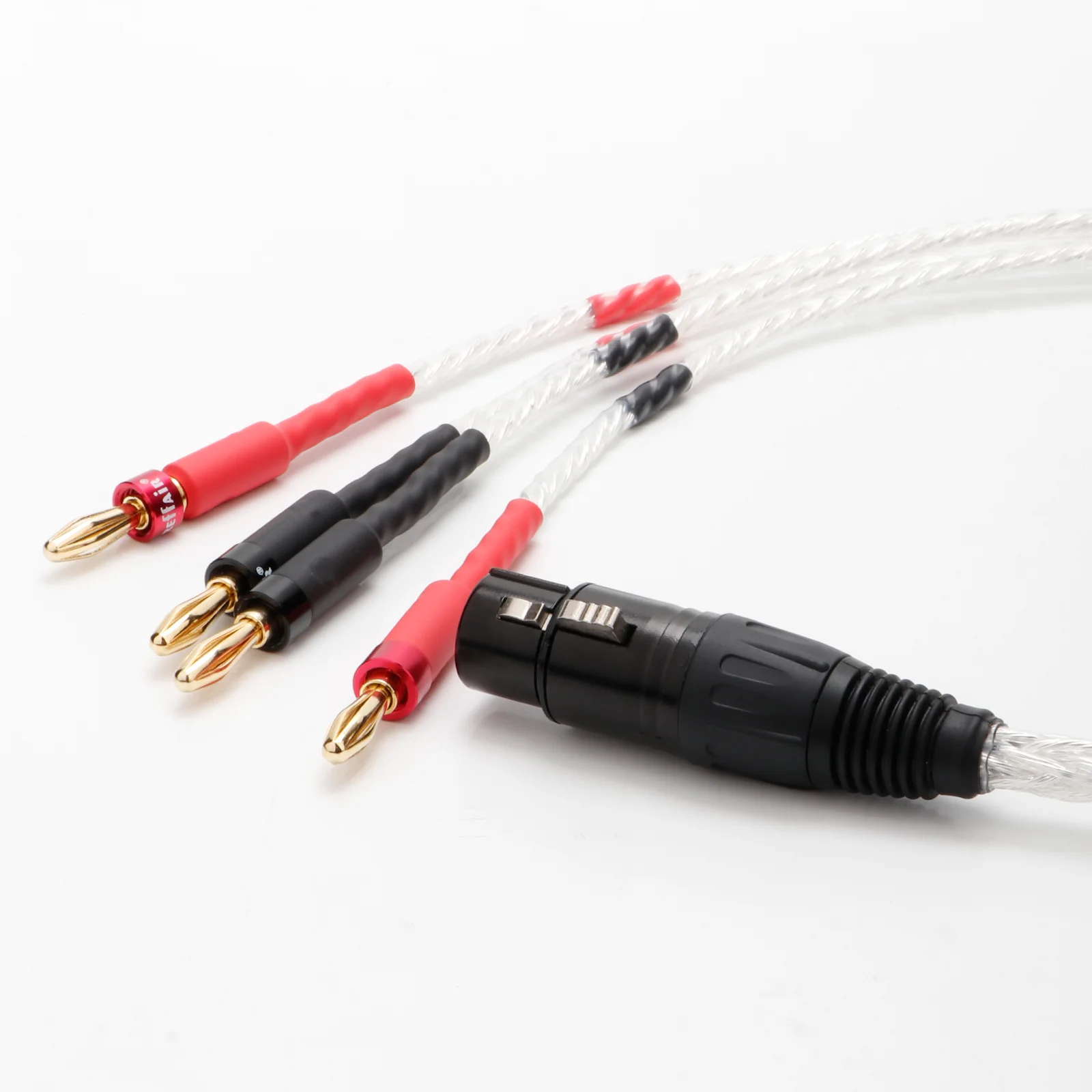 Premium XLR Female to 4 Banana Cable for Audio Systems 5 Premium XLR Female to 4 Banana Cable for Audio Systems - Image 5
