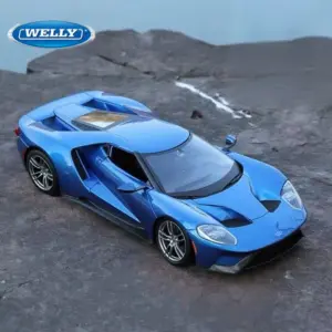 2017 Ford GT Diecast Model 1:36 Scale Blue 7 S7dda2bd7bb2a40edbe4d647331162b9dv