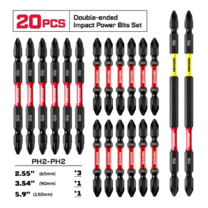 Impact Double-Ended Power Bit Set for Impact Drivers 16 S7de115a9d0c840dfa3f2ecbb9938a99c6