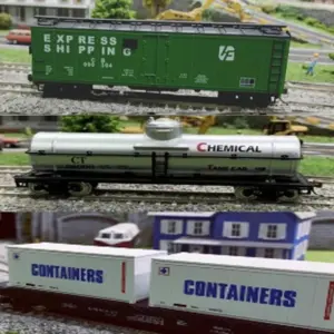 HO Scale 95013 Freight Train Set 10 S7de78cc941f04ea38d6bd9b8b5727017p