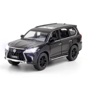 Dark Blue Lexus LX 570 Diecast Model 1:32 Scale 12 S7df48d9c69d84ff0b978421d25e6860a4