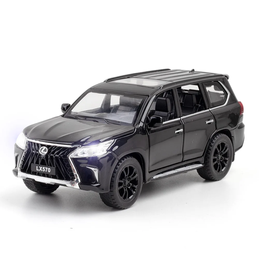 Dark Blue Lexus LX 570 Diecast Model 1:32 Scale 3 Dark Blue Lexus LX 570 Diecast Model 1:32 Scale - Image 3