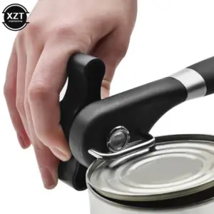 Black Food-Grade Stainless Steel Handheld Can Opener 12 S7dfd231a5c0e4ebca1c1b3c9d0c6cb447