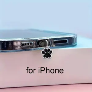 Cute Cat Paw Dust Plug for Smartphones 14 S7e121e0924a24599a908ad90e653ba633