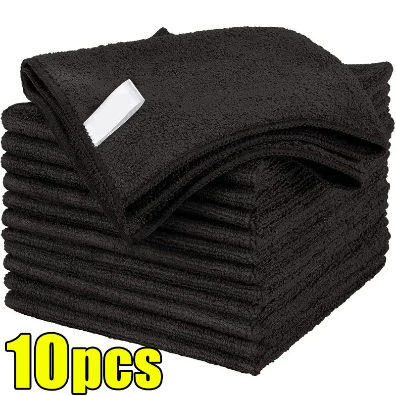 Microfiber Cleaning Cloths Set 25cm x 25cm 9 Microfiber Cleaning Cloths Set 25cm x 25cm - Image 9