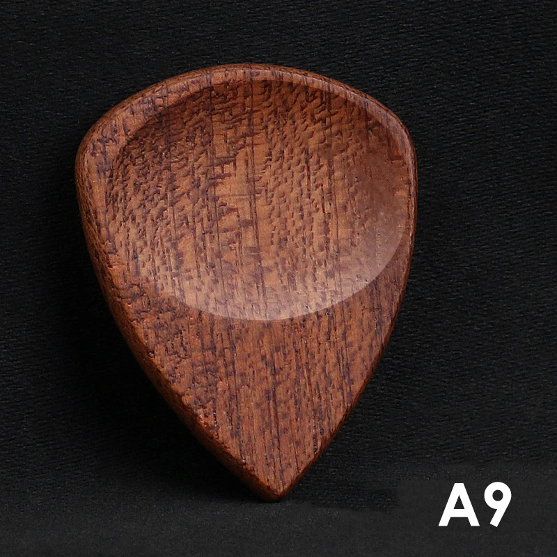 Handcrafted Wooden Heart-shaped Guitar Picks Set 8 Handcrafted Wooden Heart-shaped Guitar Picks Set - Image 8