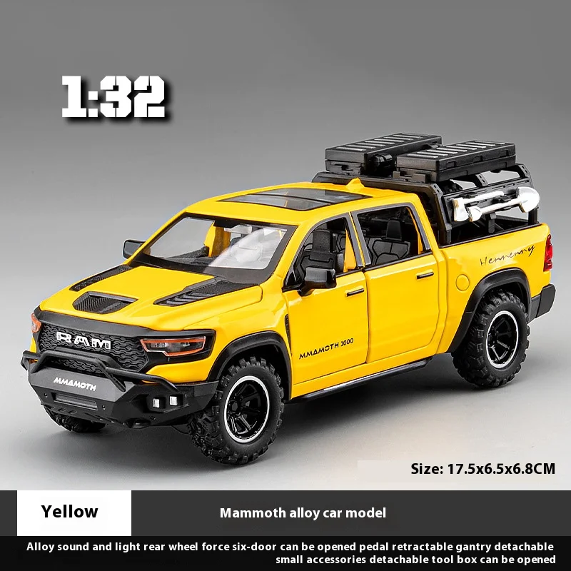 1:32 Scale Alloy Pickup Truck Model 8 1:32 Scale Alloy Pickup Truck Model - Image 8