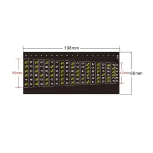 Guitar Fretboard Sticker Set for All Guitar Types 9 S7e6e99464aba40bd9494c66a3e50e7582