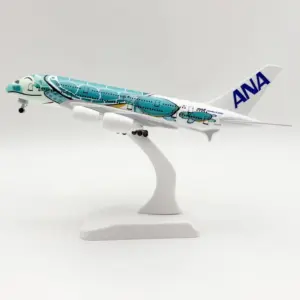 Vibrant Airbus A380 Model in 1:300 Scale 18 S7e794cff379941d398de2c0f547a2301E 1