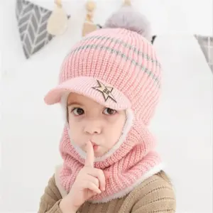Kids Winter Beanie Hat with Cartoon Embellishment 18 S7ecbdb09667e4513853234cb6ba2202al
