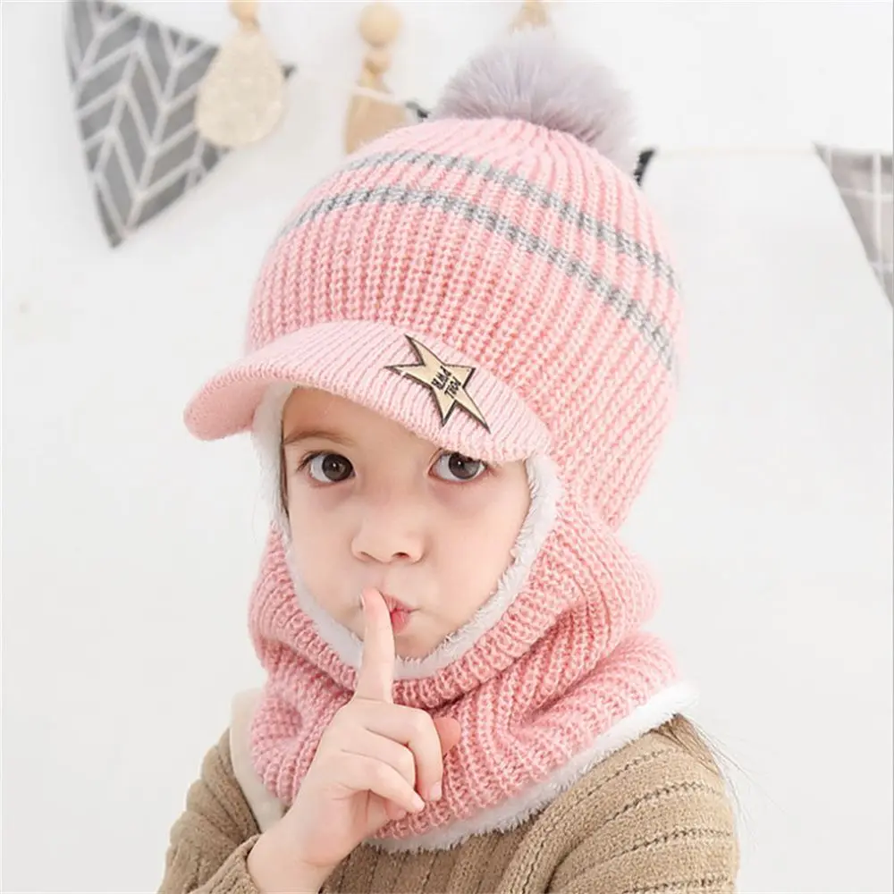 Kids Winter Beanie Hat with Cartoon Embellishment 9 Kids Winter Beanie Hat with Cartoon Embellishment - Image 9