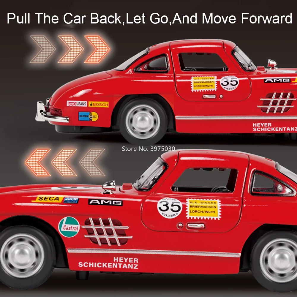 Mercedes-Benz 300SL Miniature Model 1:32 Scale 3 Mercedes-Benz 300SL Miniature Model 1:32 Scale - Image 3