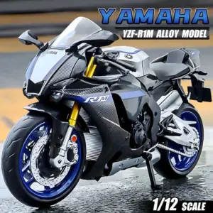 Yamaha YZF-R1M 1:12 Scale Motorcycle Model