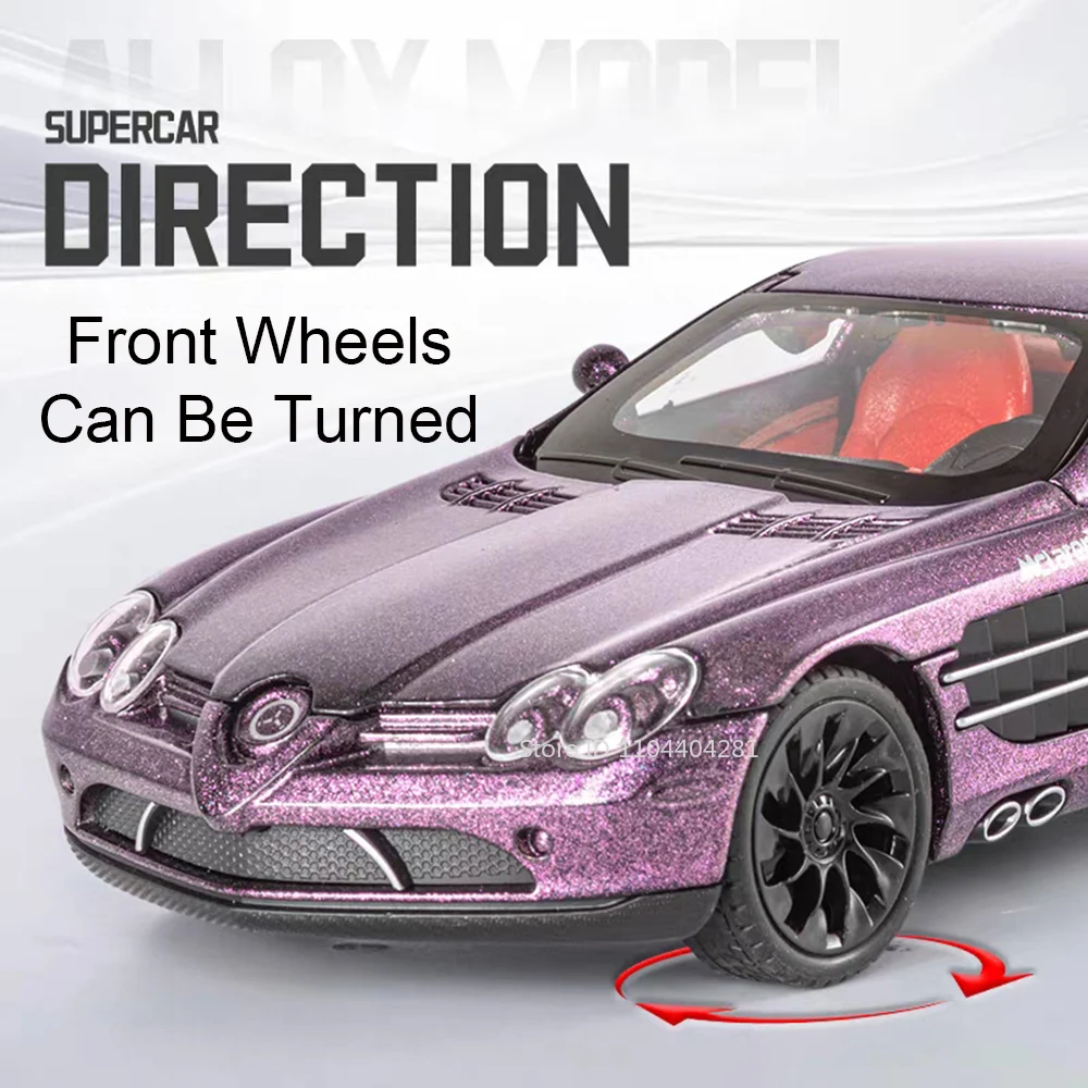 Red 1:24 Scale Sports Car Diecast Model 4 Red 1:24 Scale Sports Car Diecast Model - Image 4