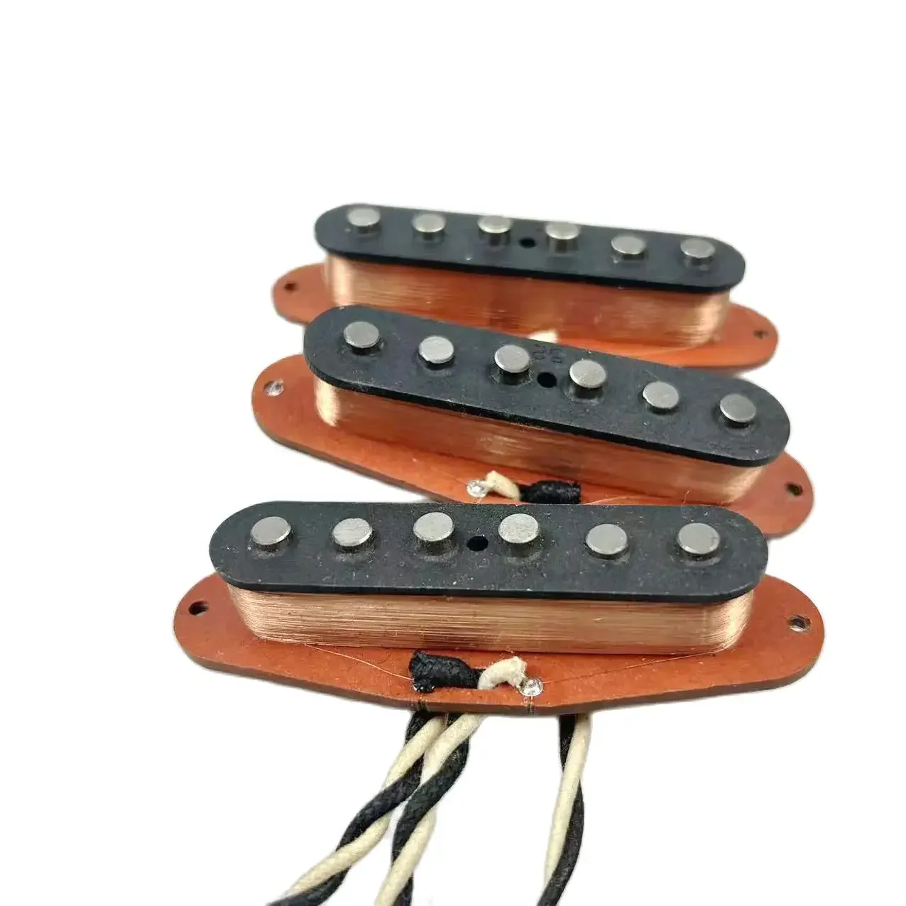 Vintage Single-Coil Guitar Pickup Set 52mm Alnico 5 3 Vintage Single-Coil Guitar Pickup Set 52mm Alnico 5 - Image 3