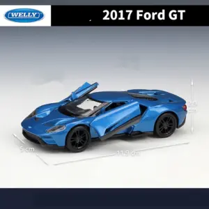 2017 Ford GT Diecast Model 1:36 Scale Blue 10 S7f7b0bbd307541b5a863cb2ca21d4f31M