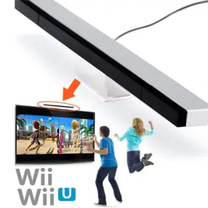 Wii/Wii U Wired Sensor Bar, 24cm, IR Emitters 7 S7f7e913190c34abb84b4e324113db9dai