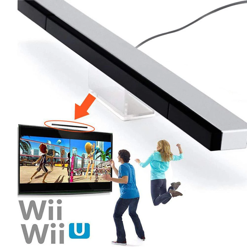 Wii/Wii U Wired Sensor Bar, 24cm, IR Emitters 2 Wii/Wii U Wired Sensor Bar, 24cm, IR Emitters - Image 2