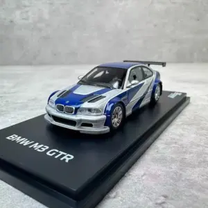 BMW M3 E46 GTR Diecast Model 1:64 Scale 7 S7f95bdb87098429f9f2a88dbd1de225bA