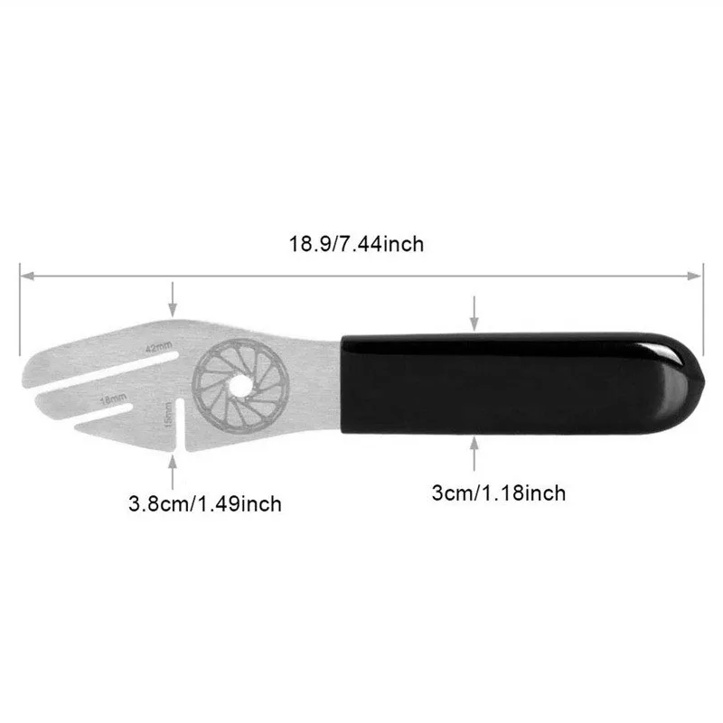 Stainless Steel Bike Disc Brake Wrench 5 Stainless Steel Bike Disc Brake Wrench - Image 5