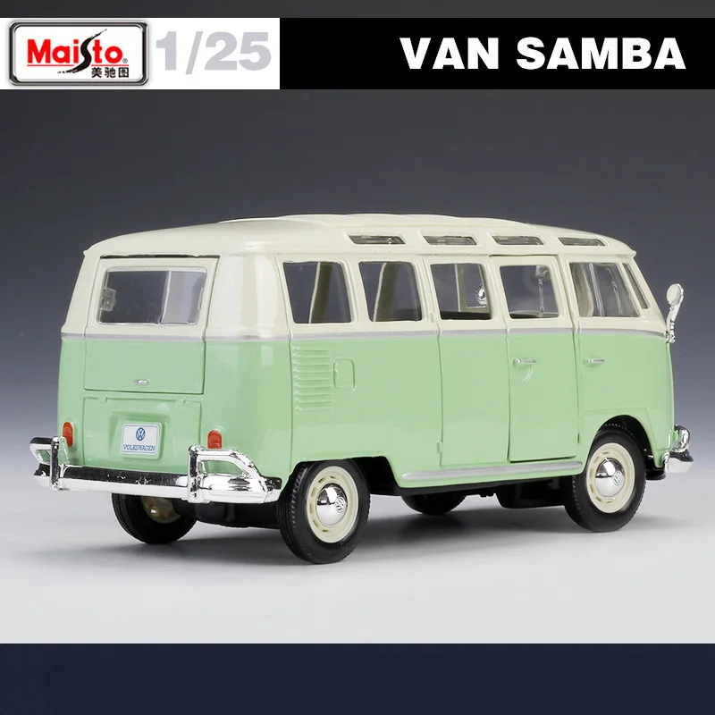Maisto 1:24 Volkswagen T1 Bus Samba Model 6 Maisto 1:24 Volkswagen T1 Bus Samba Model - Image 6