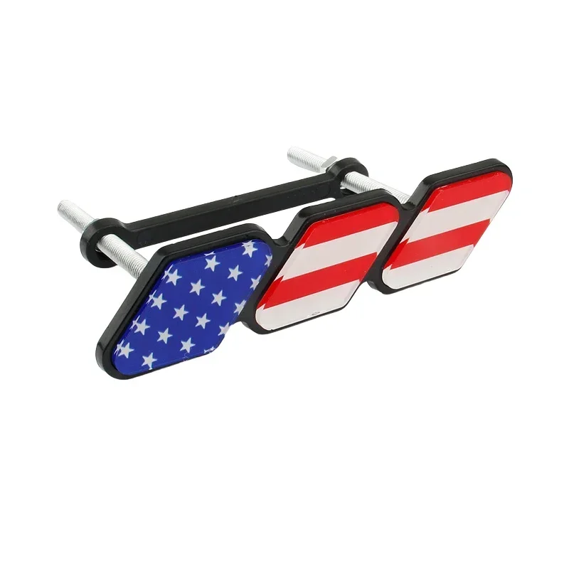 Patriotic Flag Emblem for Vehicle Grille 9 Patriotic Flag Emblem for Vehicle Grille - Image 9
