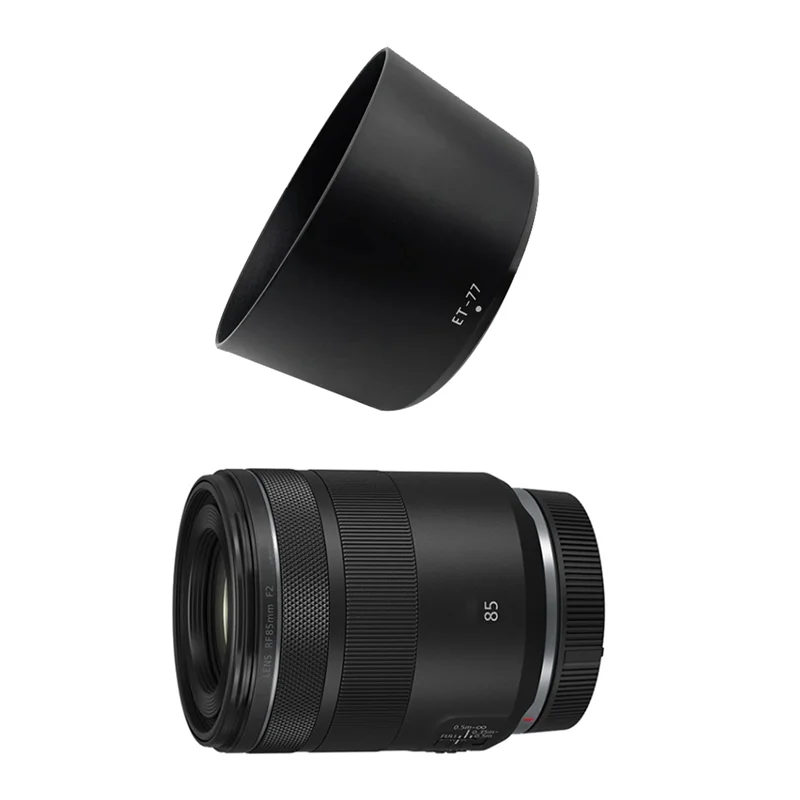 ET77 Lens Hood for Canon RF 85mm f/2 Macro 5 ET77 Lens Hood for Canon RF 85mm f/2 Macro - Image 5