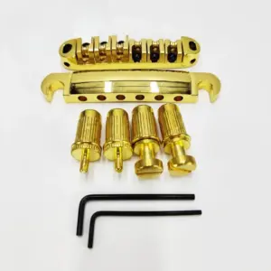 Electric Guitar Roller Bridge and Tailpiece Set 7 S800cfdb4ac6346a5b55938c12e8679a0p