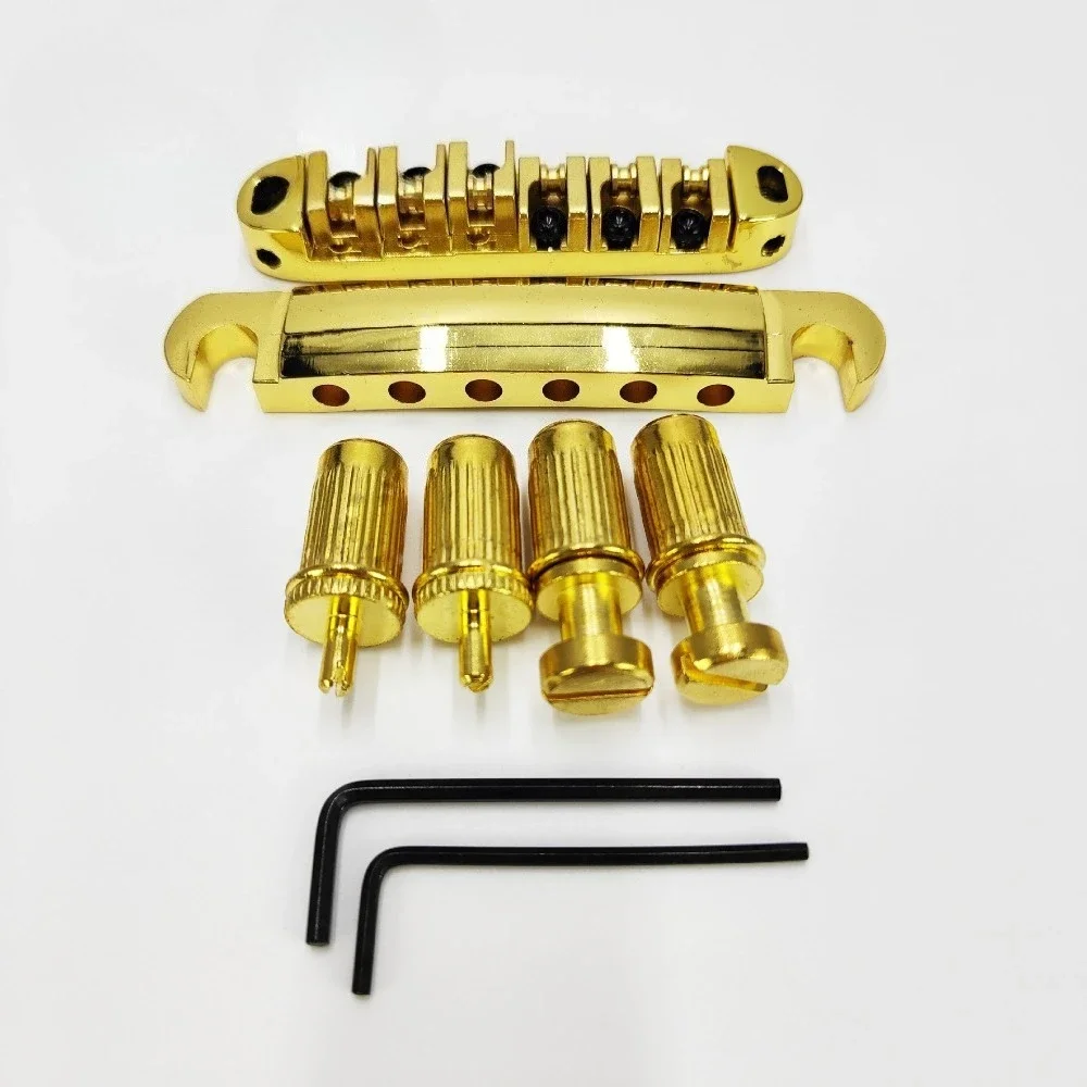 Electric Guitar Roller Bridge and Tailpiece Set 3 Electric Guitar Roller Bridge and Tailpiece Set - Image 3