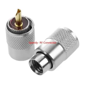 UHF Male PL259 Connectors Set (2 Pack) 7 S8031509288b8400a9946a14dfdba6b54T