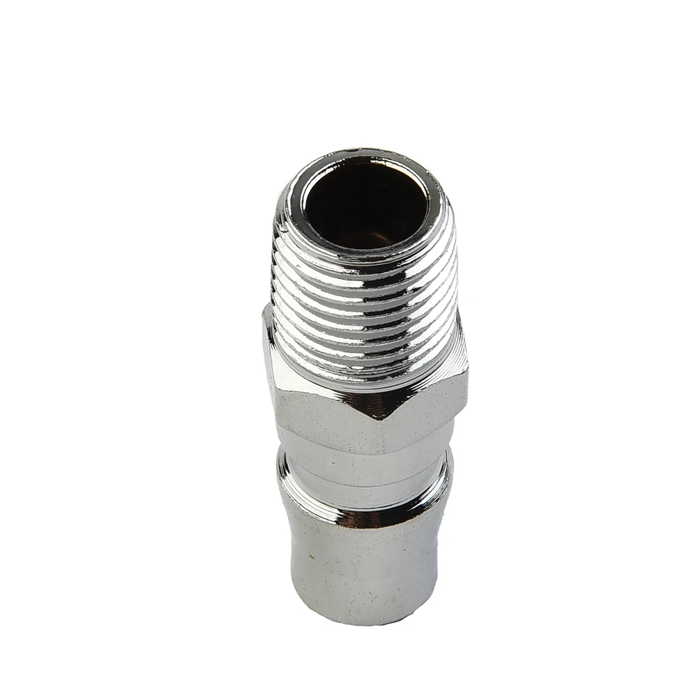 Steel Male Air Hose Fitting 1/4 inch BSP, 50mm 5 Steel Male Air Hose Fitting 1/4 inch BSP, 50mm - Image 5