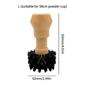 Portable Coffee Tamper Brush for 51mm–58mm Grinders 14 S804e6452fb8649499c1ce87aef9002ea0