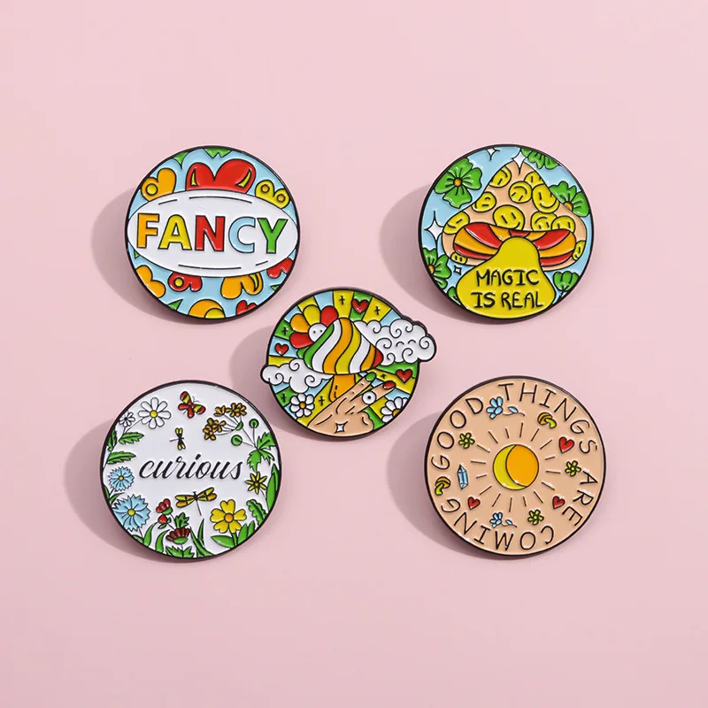 Rainbow Enamel Brooch for Women and Kids 5 Rainbow Enamel Brooch for Women and Kids - Image 5