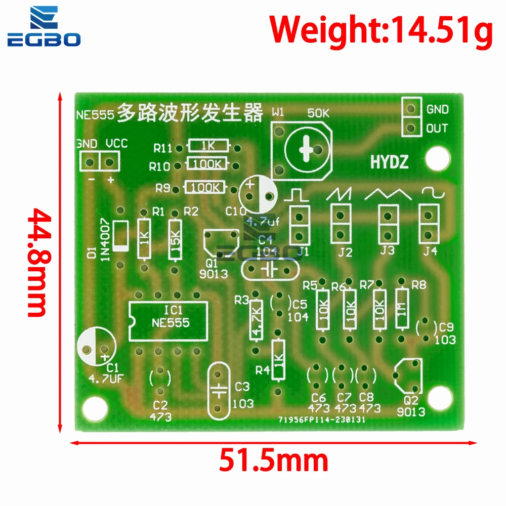 NE555 Signal Generator Module for Waveforms 3 NE555 Signal Generator Module for Waveforms - Image 3
