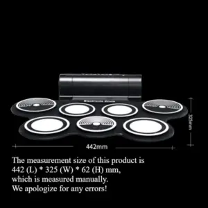 MD759 Hand-Rolled Electronic Drum Kit 13 S80c7cc06be2a442392847739479ed286m