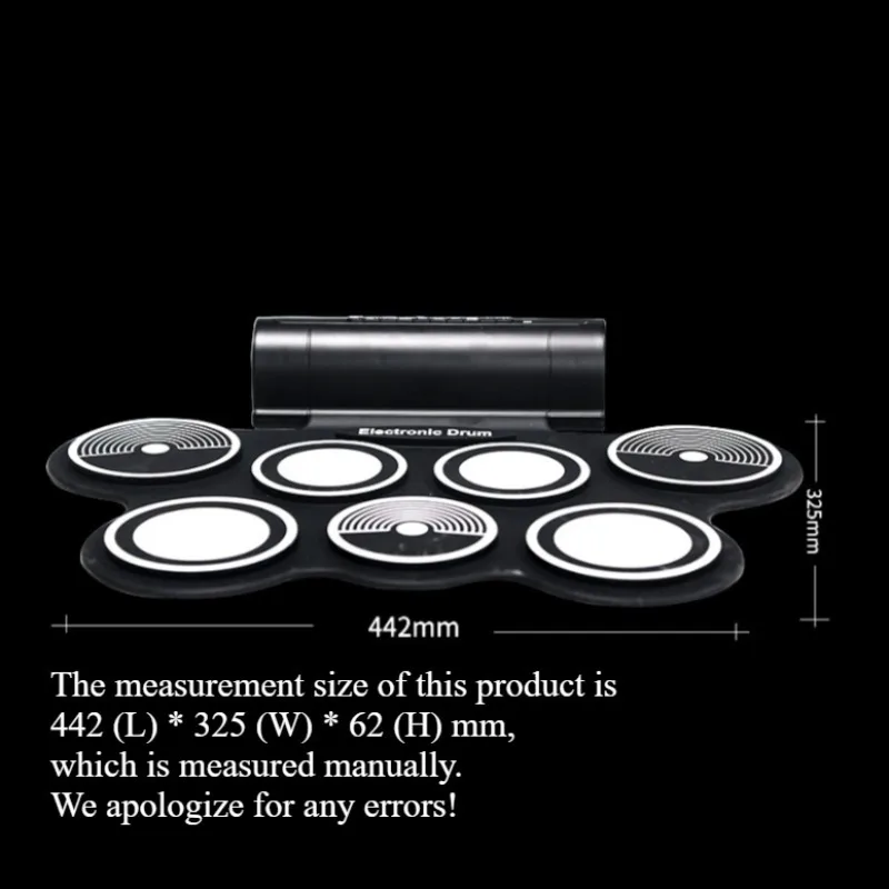 MD759 Hand-Rolled Electronic Drum Kit 5 MD759 Hand-Rolled Electronic Drum Kit - Image 5