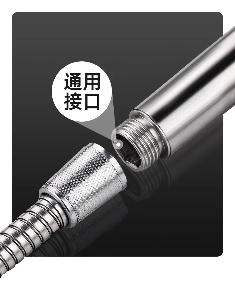 Sleek Stainless Steel Shower Head with 3 Modes 5 Sleek Stainless Steel Shower Head with 3 Modes - Image 5