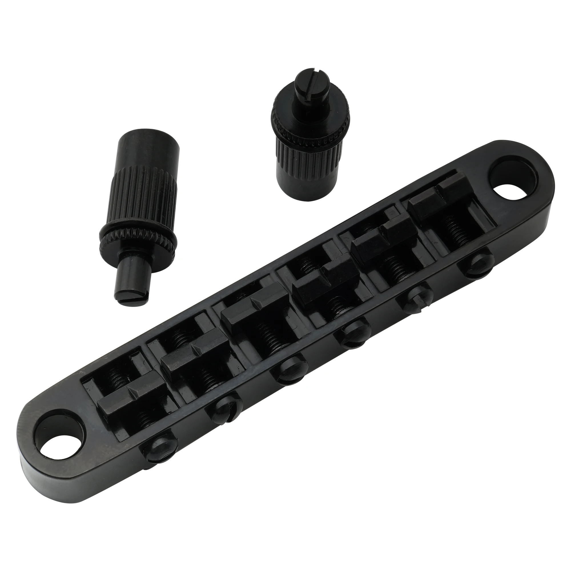 Musiclily Pro 52mm Tune-o-matic Bridge for Electric Guitars 3 Musiclily Pro 52mm Tune-o-matic Bridge for Electric Guitars - Image 3