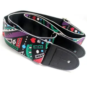 British Flag Guitar Strap with Urban Design 15 S811be423c6f94ad9a9fa480f297351311