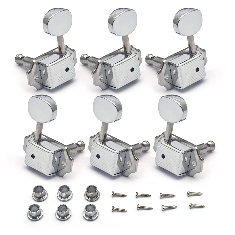 Vintage-Style Guitar Tuning Peg Set (6 pcs) 7 Vintage-Style Guitar Tuning Peg Set (6 pcs) - Image 7